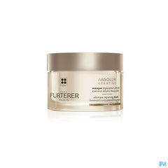 René Furterer Masque réparateur ultime - Cheveux normaux à fins  - Masque à la Kératine pour cheveux abimés - ABSOLUE KERATINE