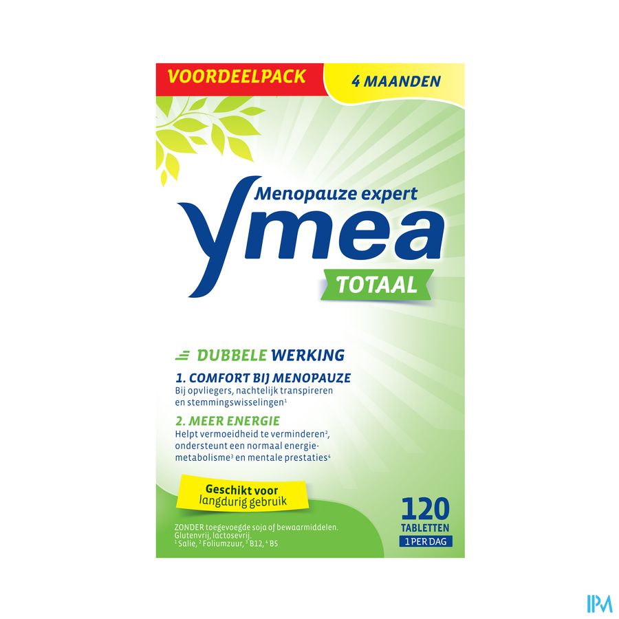 Ymea® Total 120 P. - Ménopause - Contre Bouffées De Chaleur & Fatigue