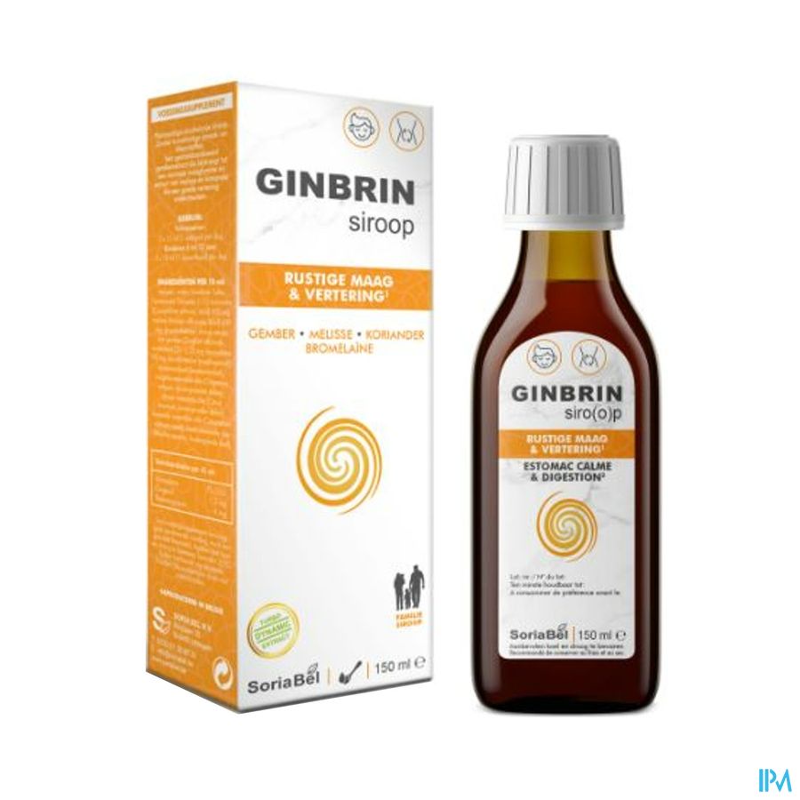 Soria Sirop Ginbrin Fl 150ml