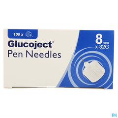 Glucoject Pen Needles 8mm 32g