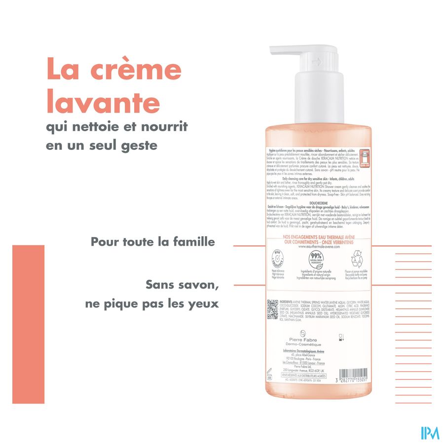 Eau Thermale Avène Crème de douche  XERACALM NUTRITION