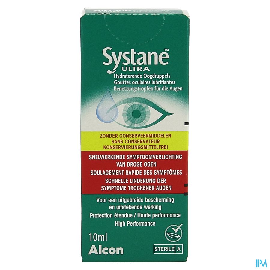 Systane Ultra Gutt Oculaires S/conservateur 10ml