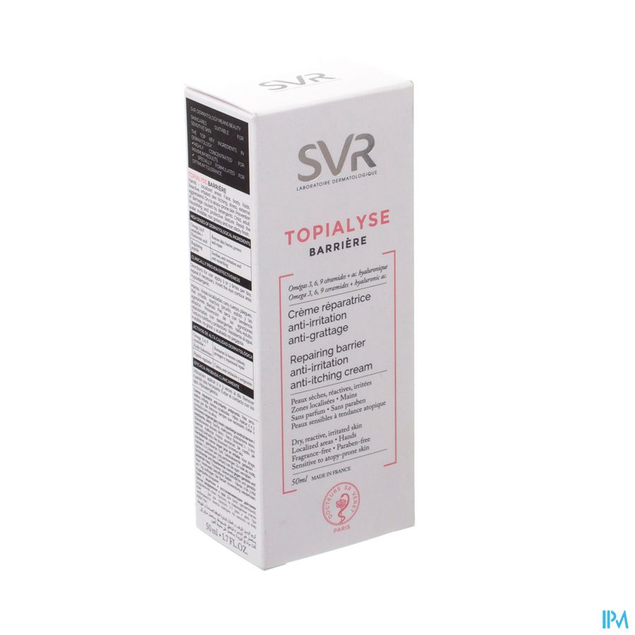 Svr Topialyse Barriere Creme Tube 50ml