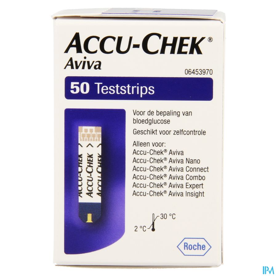 Accu Chek Aviva Bandelettes React 50 6453970054