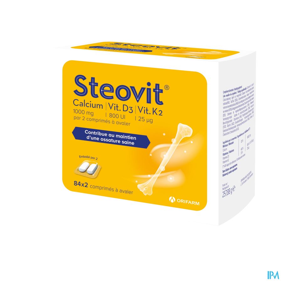 Steovit Calcium/vitd3/vit K2 1000mg/880iu Comp2x84