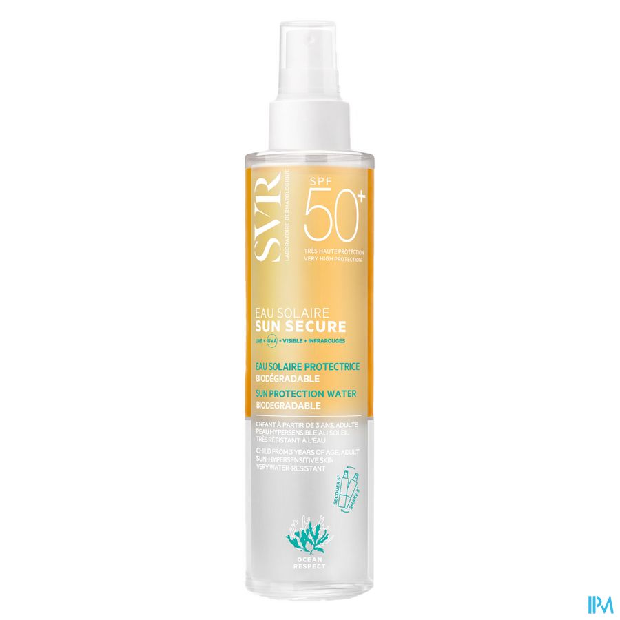 Svr Sun Secure Eau Solaire Spf50+ 200ml