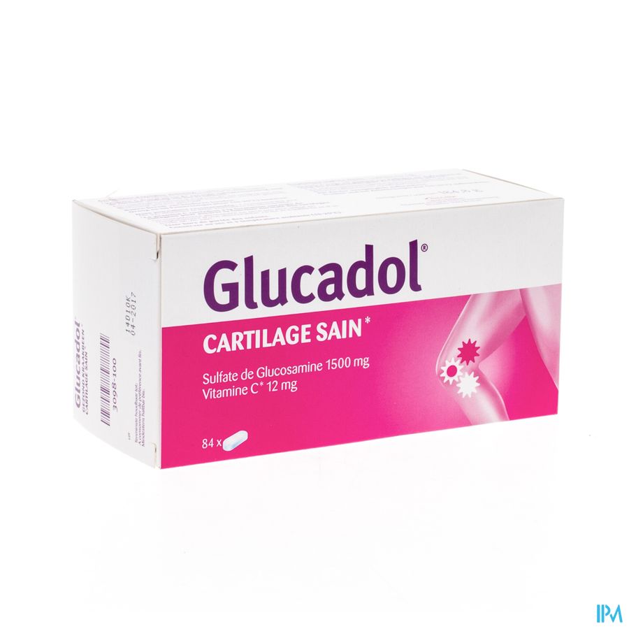 Glucadol 1500mg 3 mois - 84 comprimés