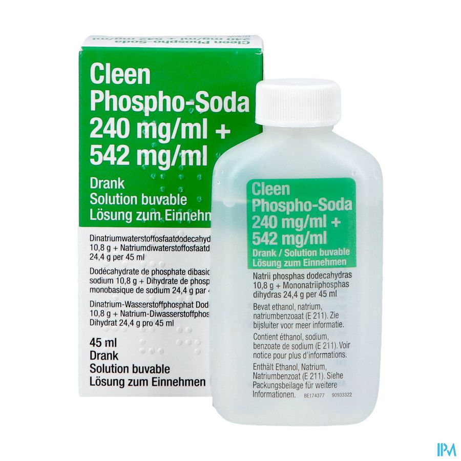 Cleen Phospho-soda 11g/24g Sol Buvable Fl 45ml