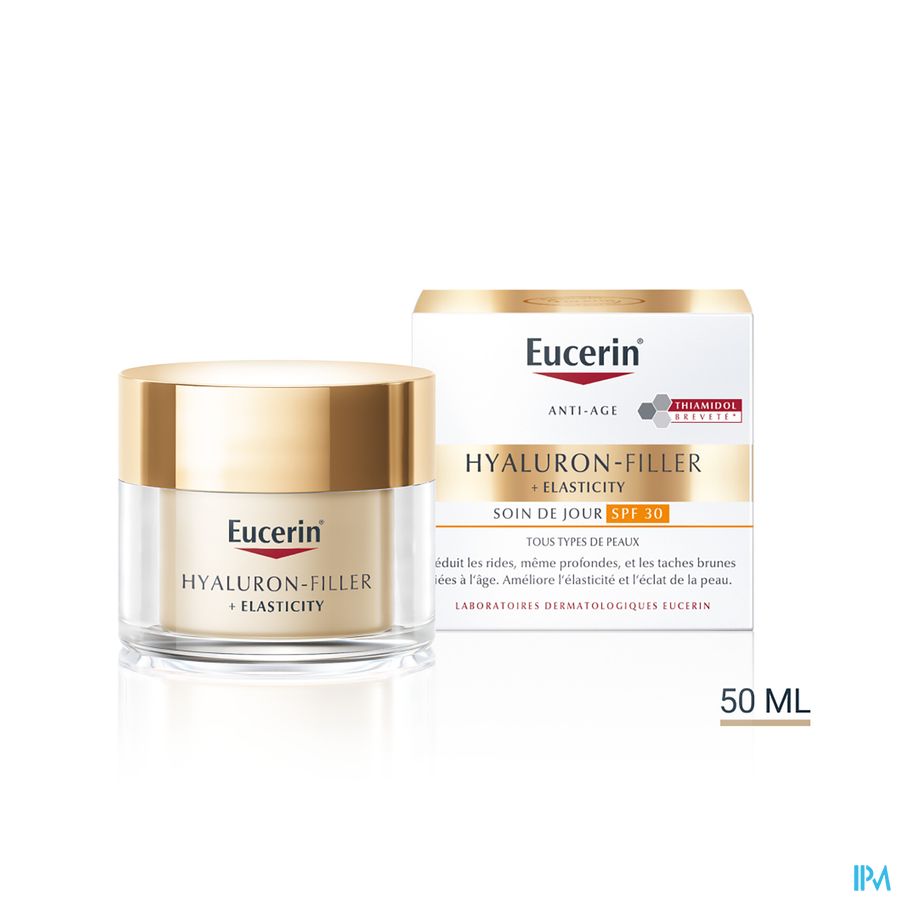 Hyaluron-Filler + Elasticity Soin de Jour SPF 30 Anti-Rides & Anti-Âge Pot 50ml