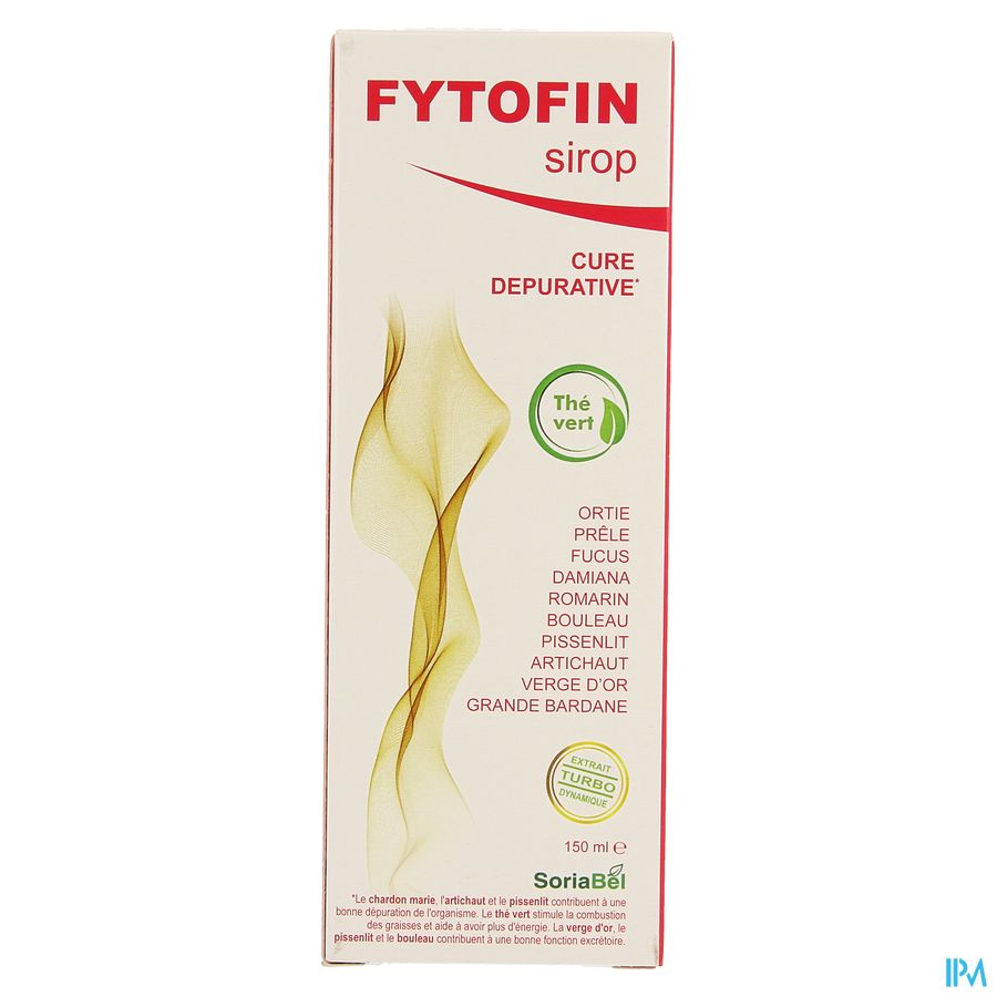 Soria Fytofin Sirop 150ml Nf Rempl.1630201