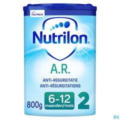 Nutrilon AR 2 En cas de régurgitations Bébé 6-12 mois lait en poudre Boite 800g