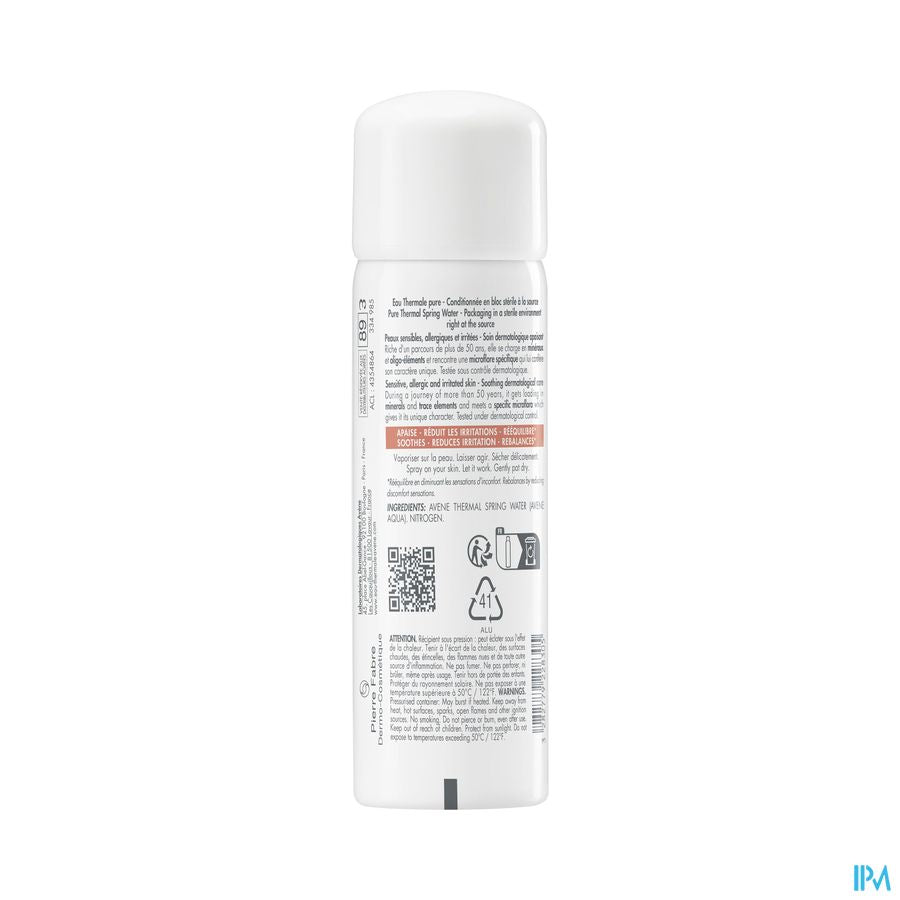 Eau Thermale Avène - Spray Brumisateur Apaisant Eau Thermale Peaux sensibles