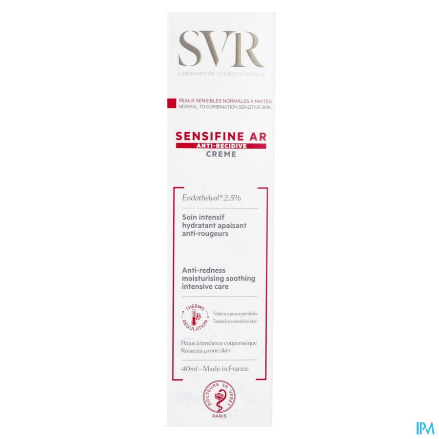 Svr Sensifine Creme A/rougeur 40ml