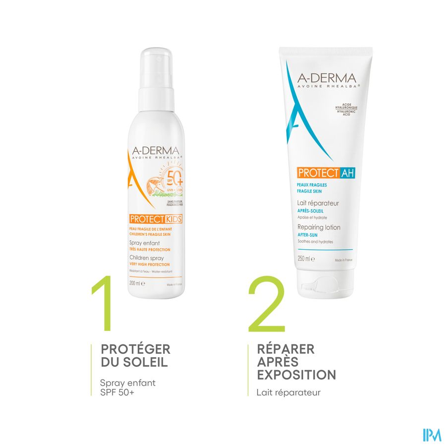 A-DERMA - A-DERMA PROTECT KIDS SPRAY SOLAIRE ENFANT SPF50+ - A-DERMA PROTECT KIDS