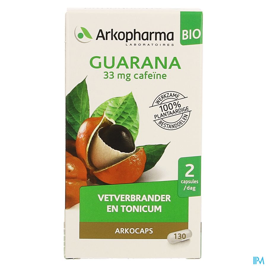 Arkogelules Guarana Bio Caps 130