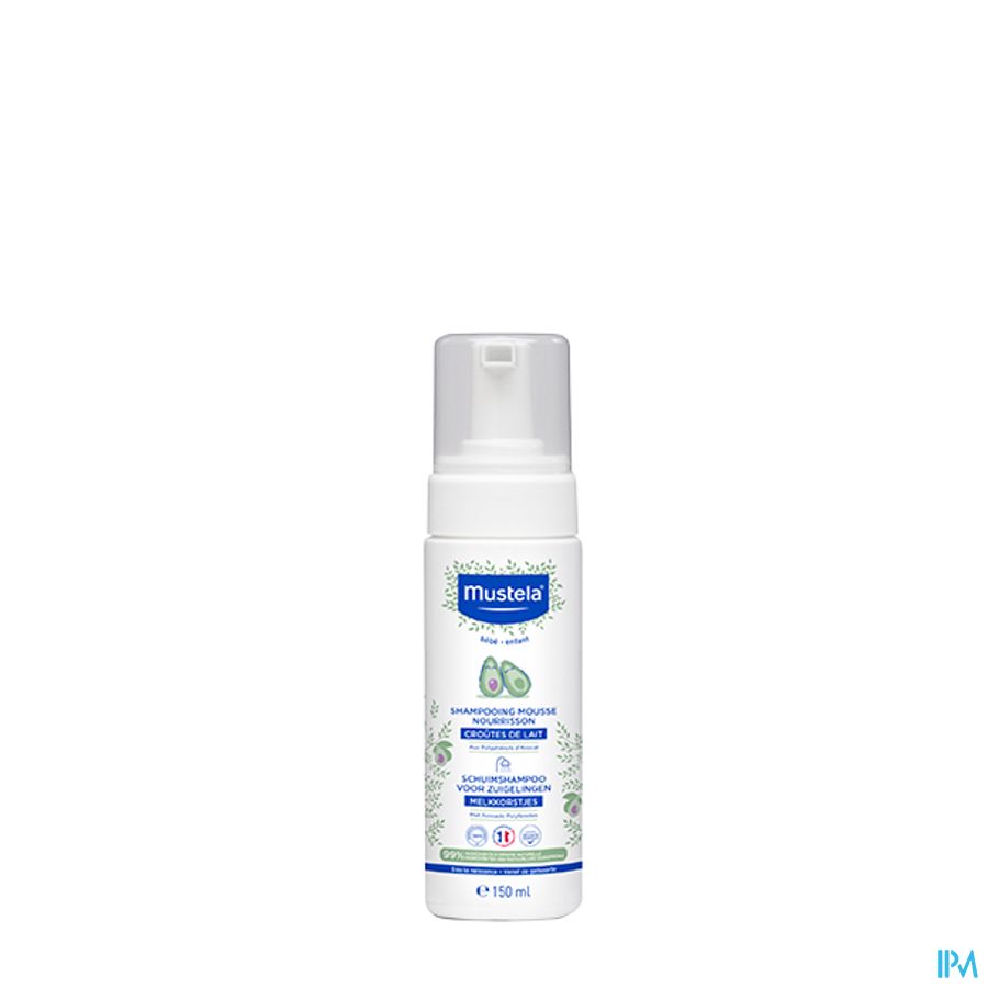 Mustela shampooing mousse nourrissons - Croûtes de lait 150 ml