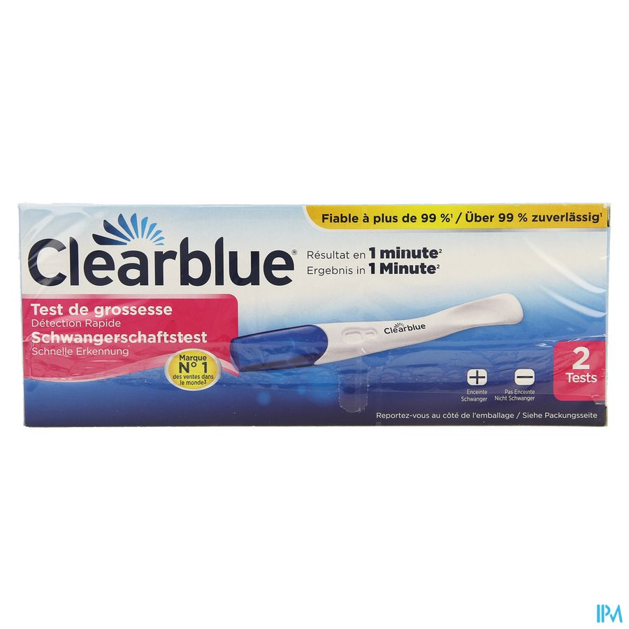 Clearblue Plus Test Grossesse 2