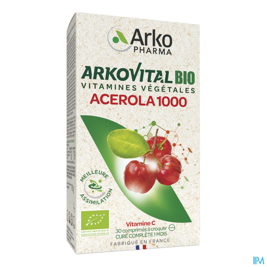 Arkovital Acerola 1000 Bio Comp Croq 30