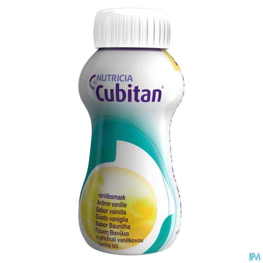 Cubitan Goût Vanille Bouteilles 4x200ml