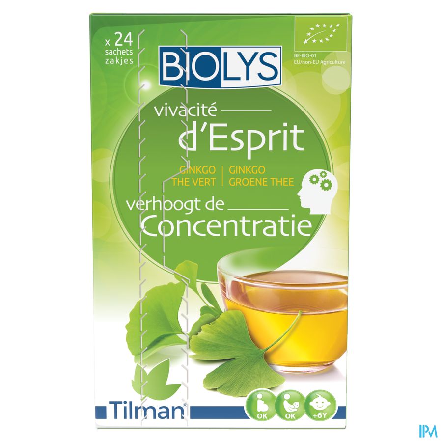 Biolys® Ginkgo-Thé vert