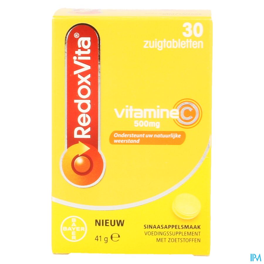 Redoxvita 500mg Orange Comp A Sucer 30