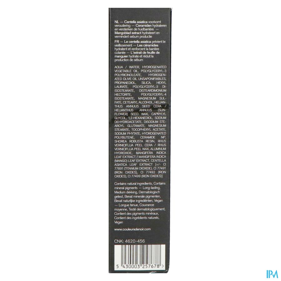 Couleurs De Noir Fus. Matte Fdt 03 B. Rose 30ml