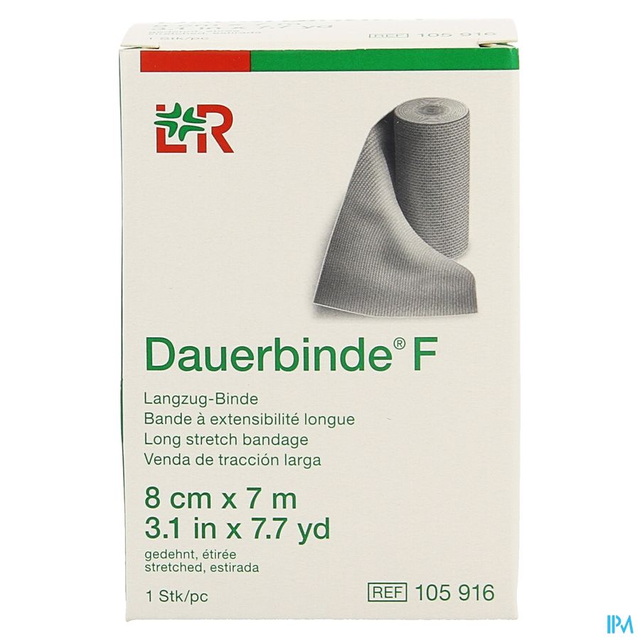 Dauerbinde F 8cm X 7m 1 105916