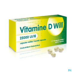 Vitamine D Will 25000ui Caps Molle 12