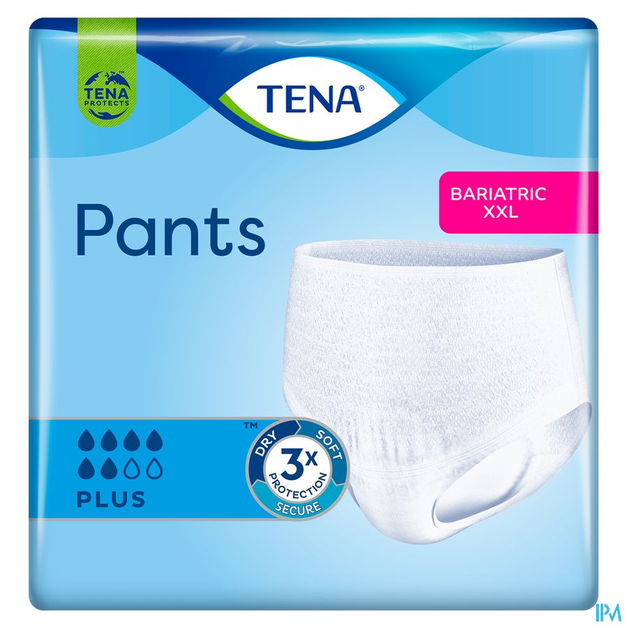 Tena Pants Bariatric Plus Xxl 12