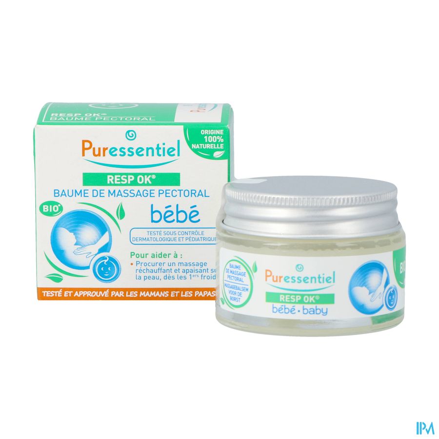 Puressentiel Respiratoire Baume Massage Bebe 30ml