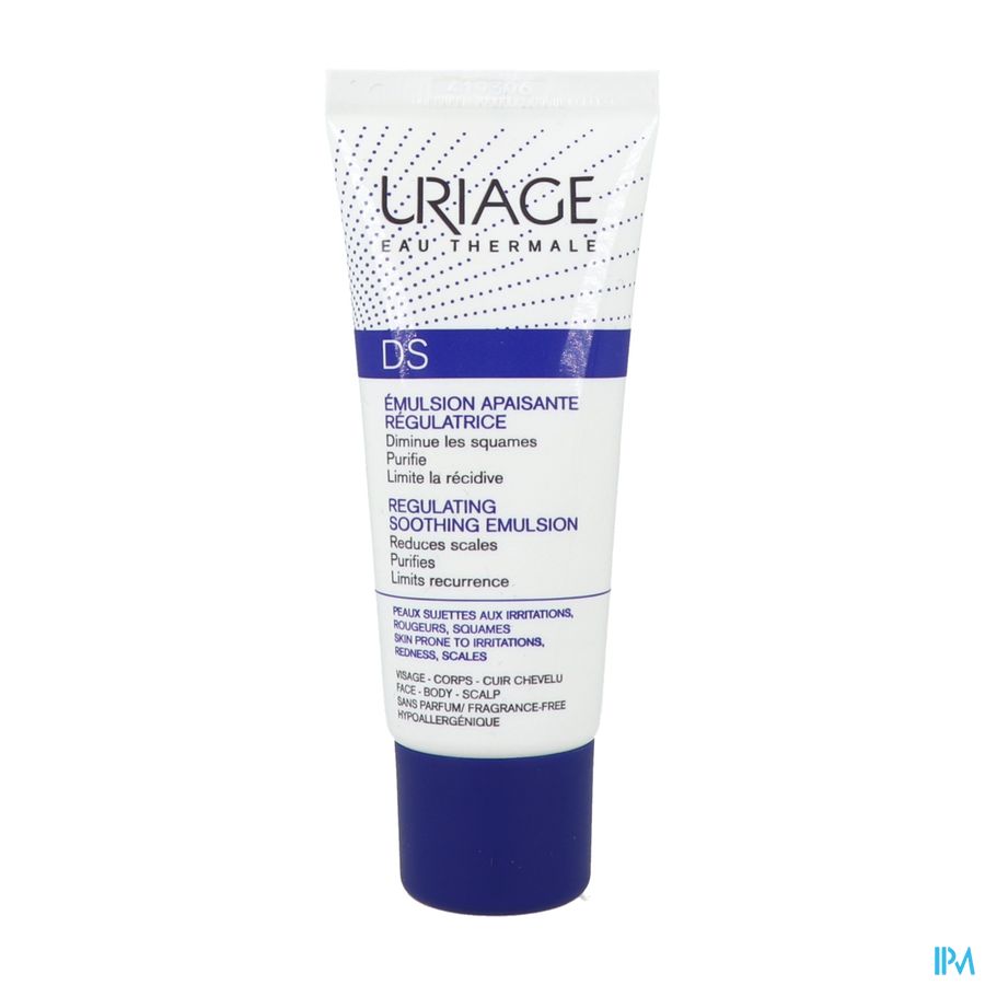 Uriage Ds Emuls Soin Regulateur Tube 40ml