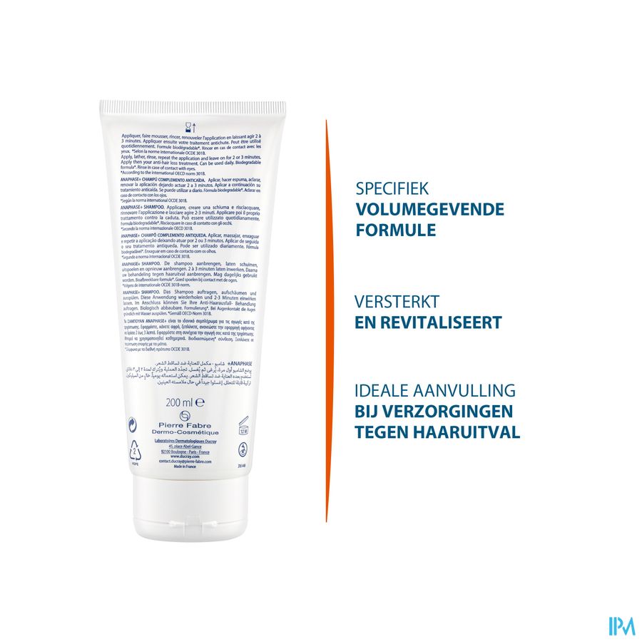 Ducray ANAPHASE+ shampooing antichute de cheveux 400ml