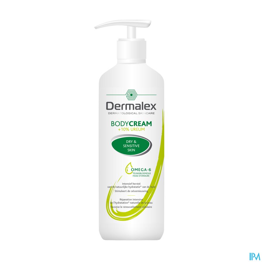 Dermalex® Creme Corporelle - 10%Uree - Peau Seche Et Sensible - 500ml