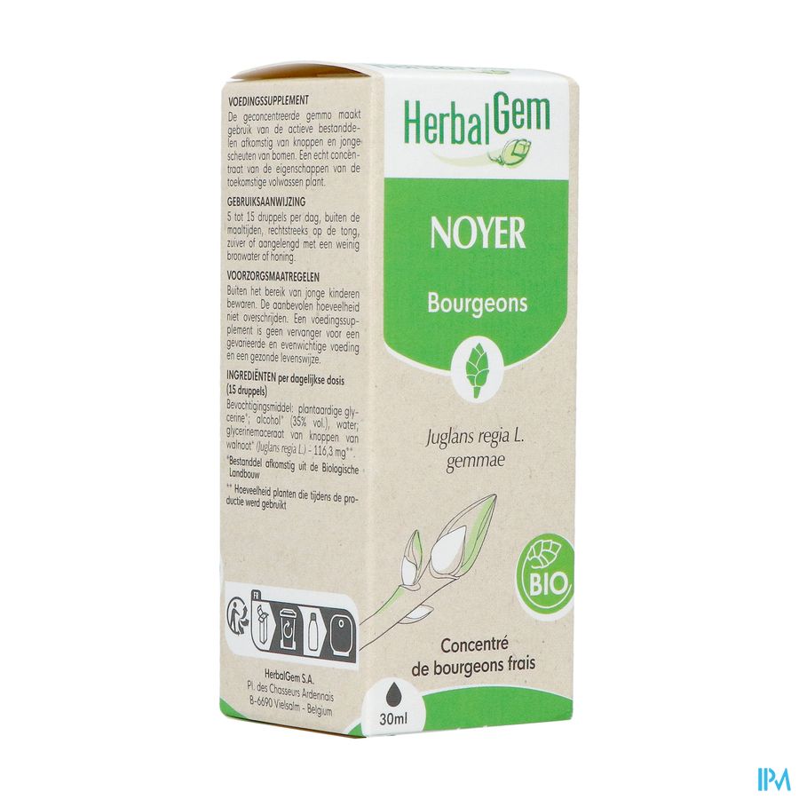 Herbalgem Noyer Bio 30ml