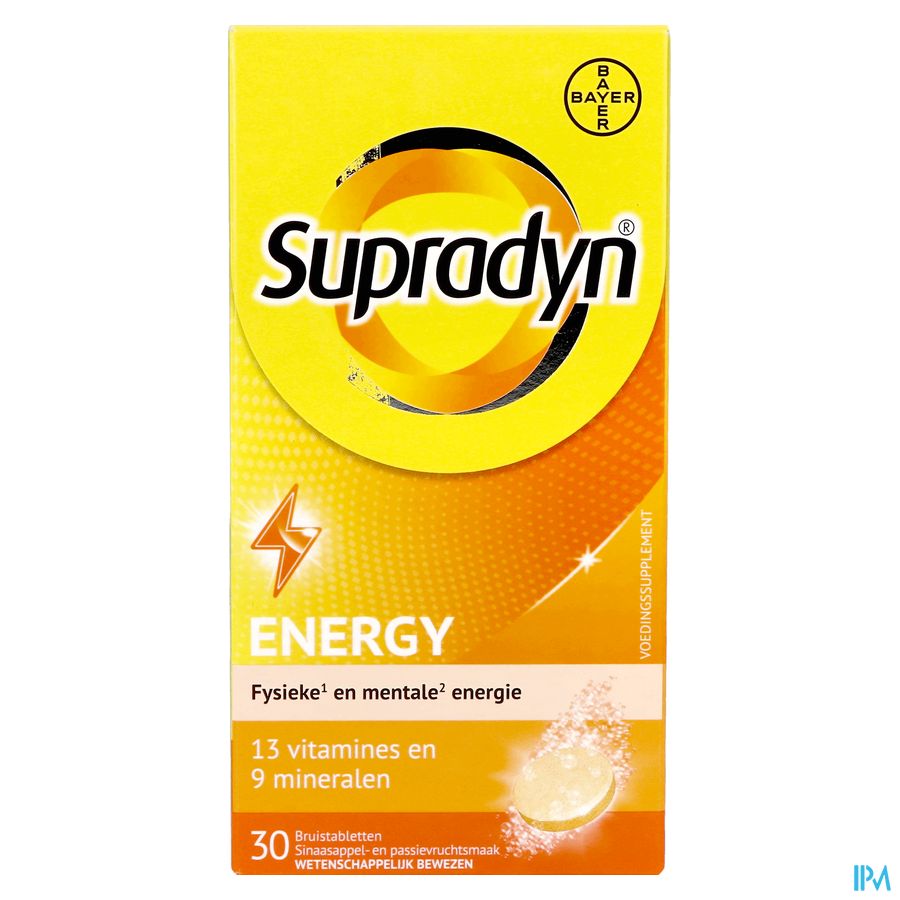 Supradyn Energy Comp Efferv. 30 Nf Rempl.3150257