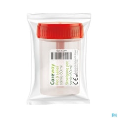 Careway Pot Selles Sterile + Spatule 60ml