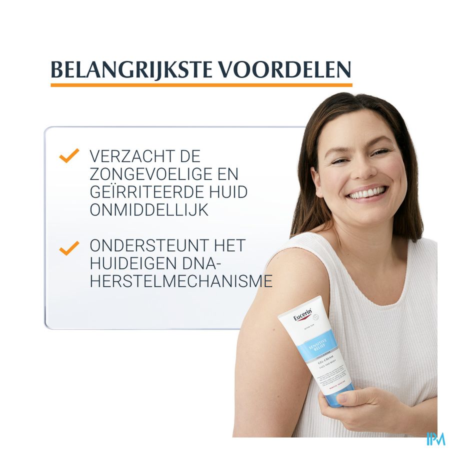Après-Soleil Sensitive Relief Gel-Crème Visage et Corps Tube 200ml