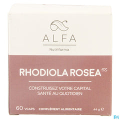 Alfa Rhodiola Rosea 500mg V-caps 60