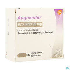 Augmentin 875mg Comp 20