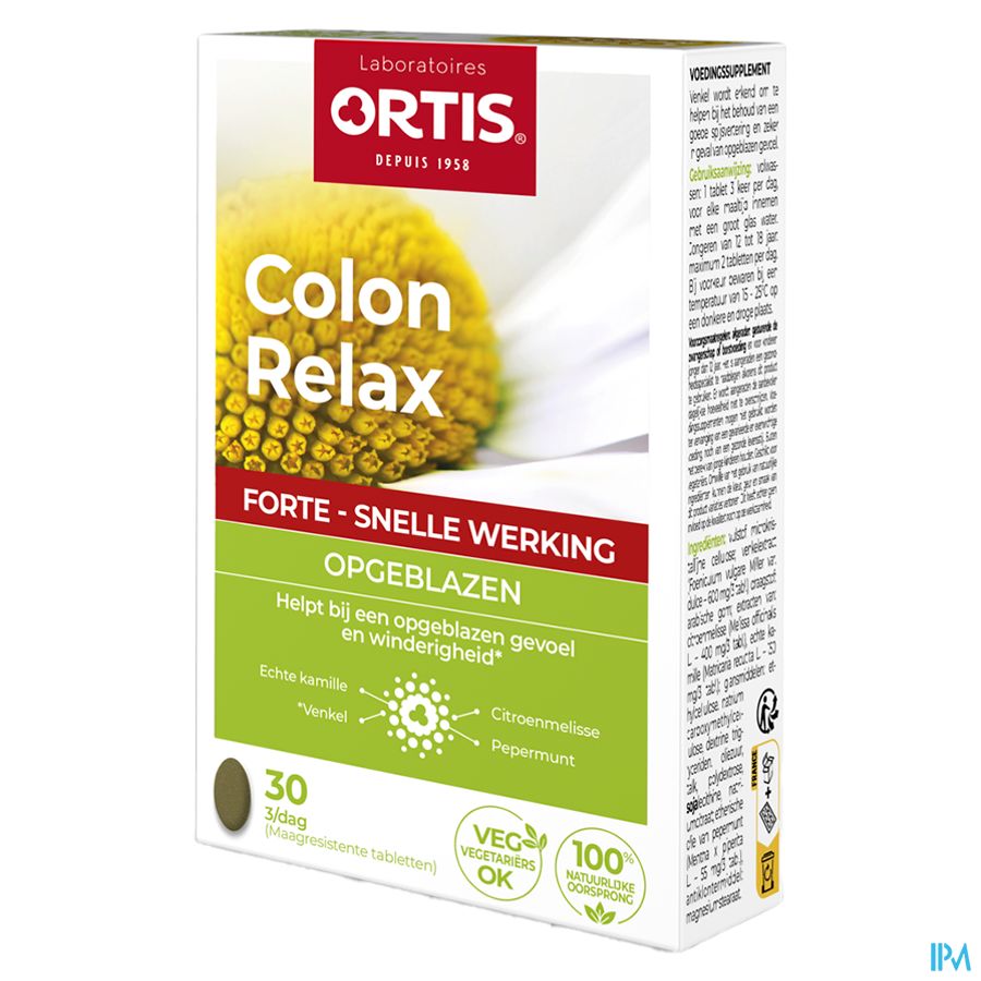 Ortis Colon Relax Forte Comp 2x15