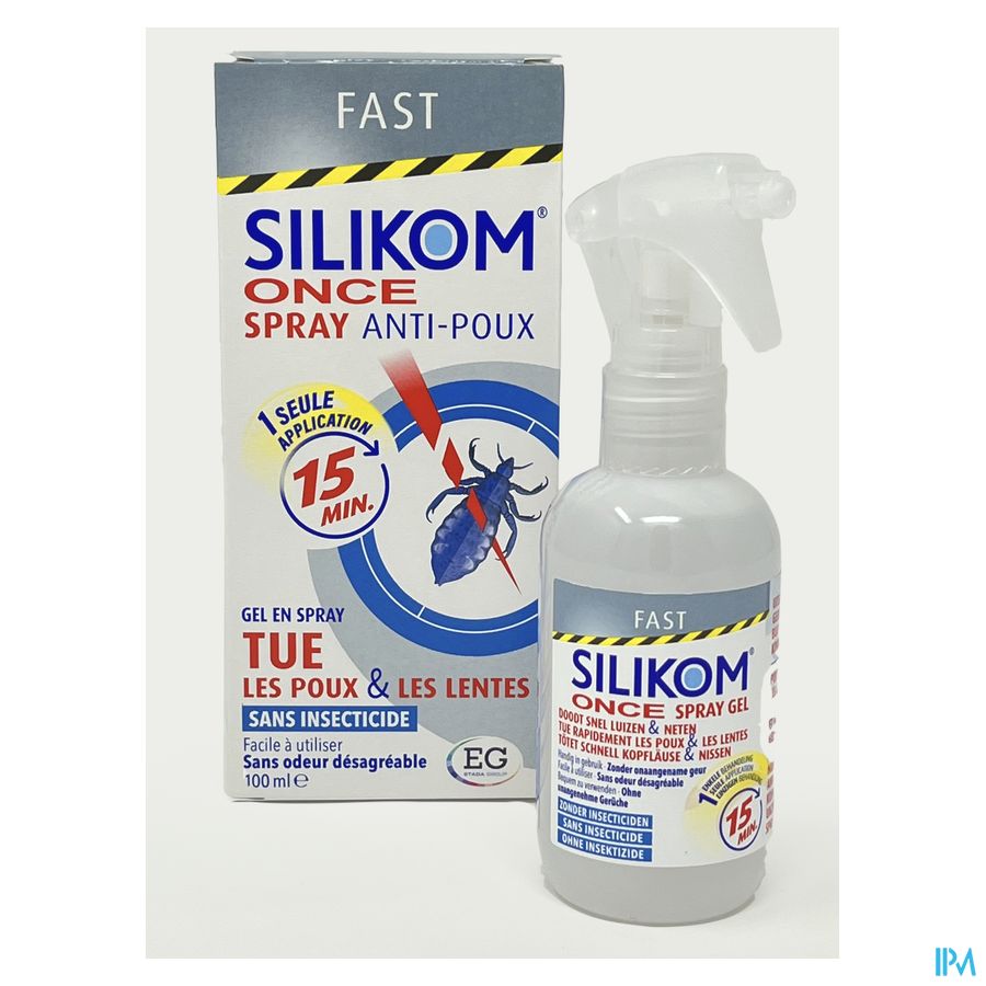 Silikom Once Spray Gel A/pouce 100ml