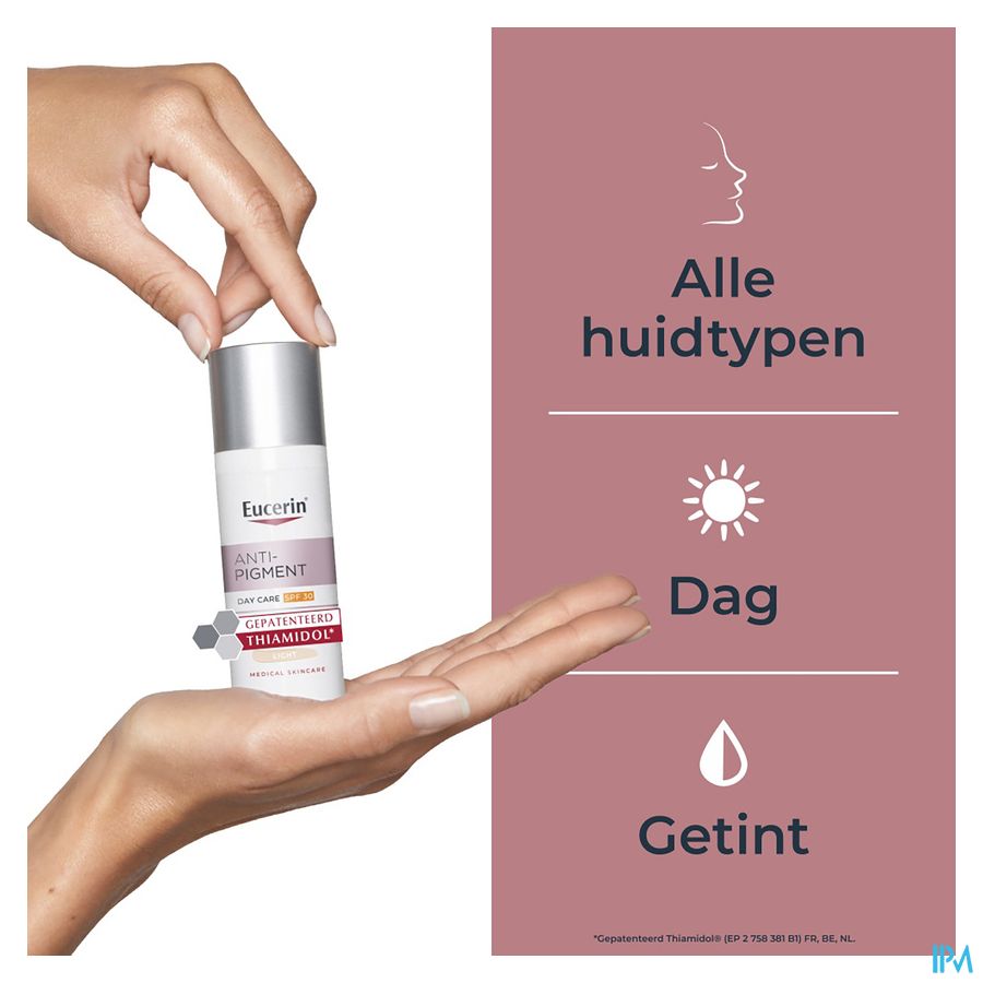 Anti-Pigment Soin de Jour Teinté SPF 30 Light Hyperpigmentation avec pompe 50ml