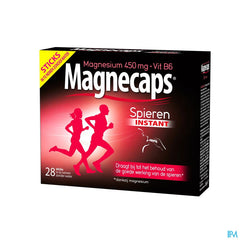 Magnecaps Muscles Magnésium 450mg & Vit B6 28 sticks