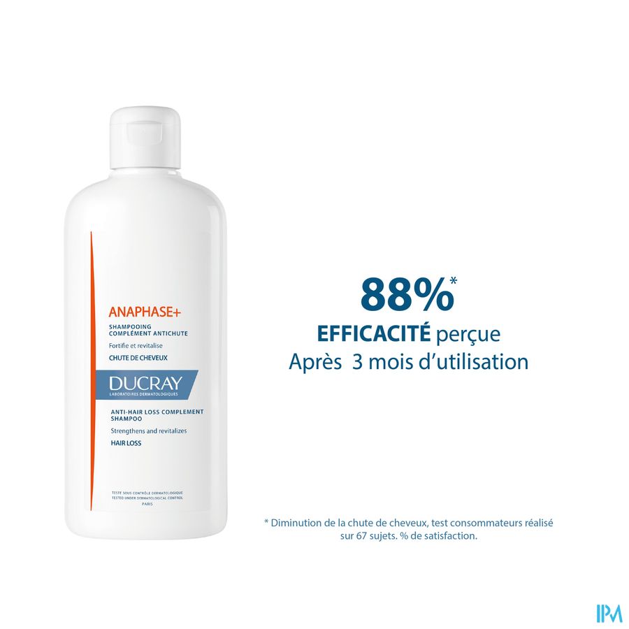 Ducray ANAPHASE+ shampooing antichute de cheveux 400ml