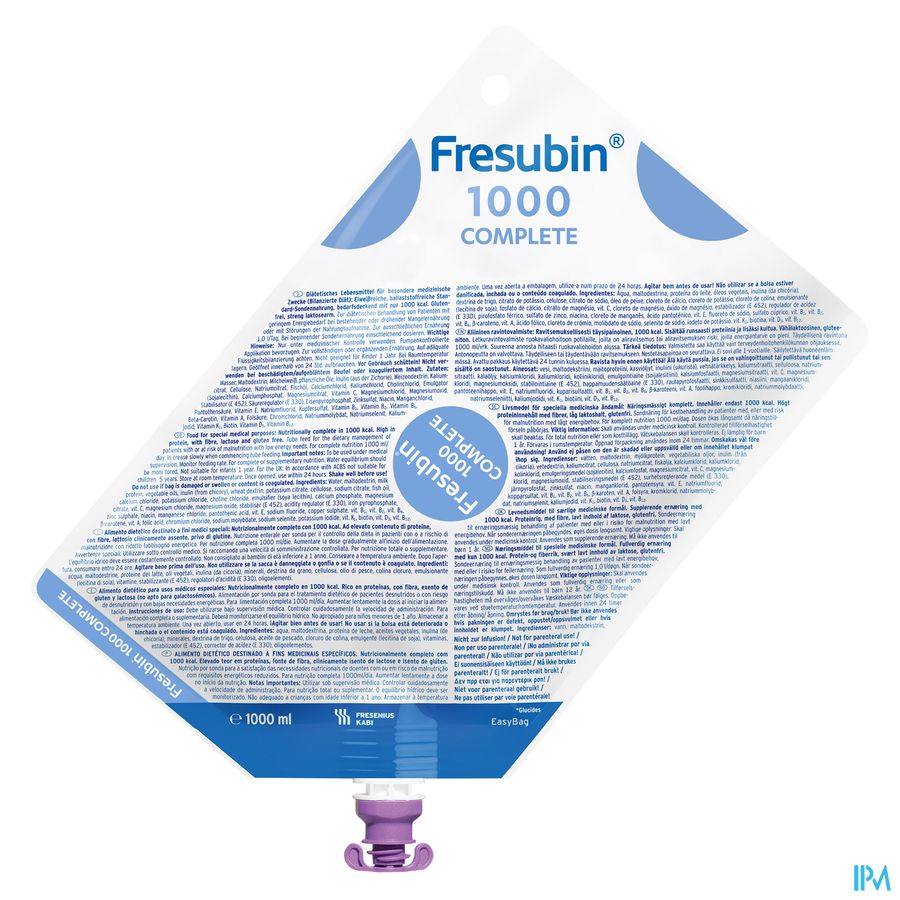 Fresubin 1000 Complete Nutri Sonde 1000ml