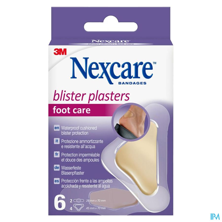 Nexcare 3m Blister Plaster Foot Care 6