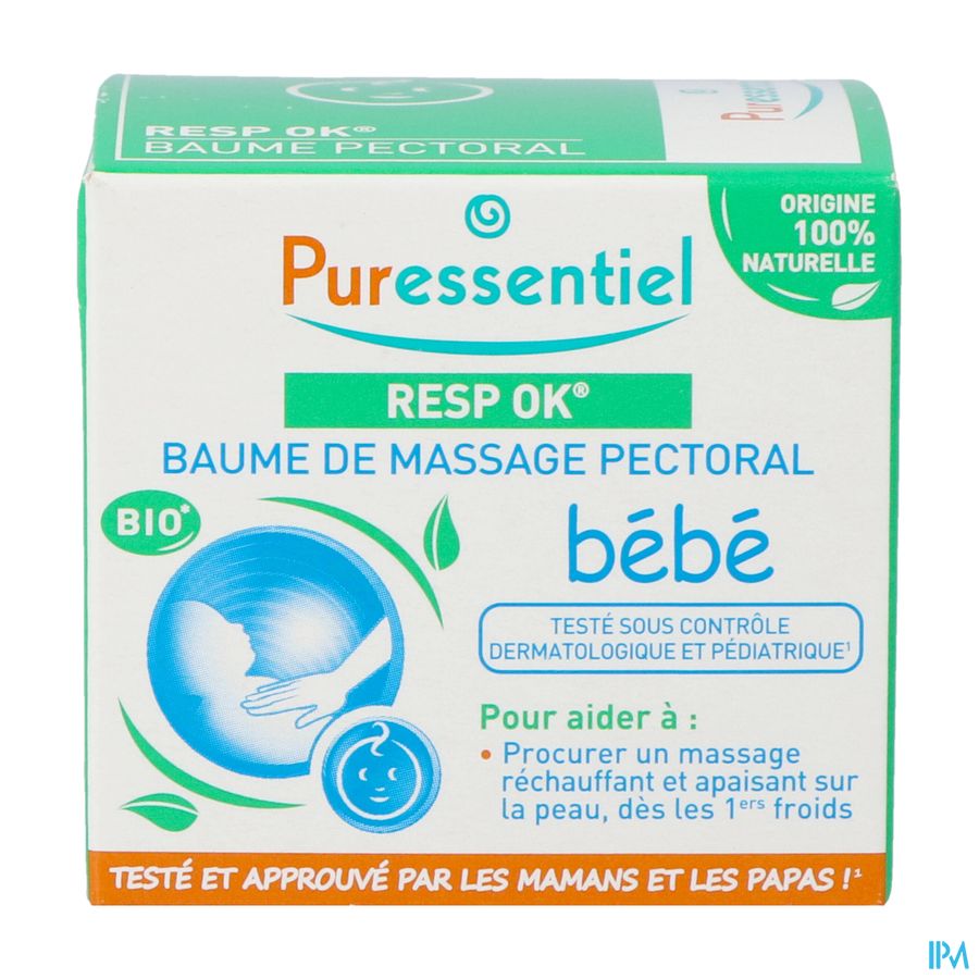 Puressentiel Respiratoire Baume Massage Bebe 30ml