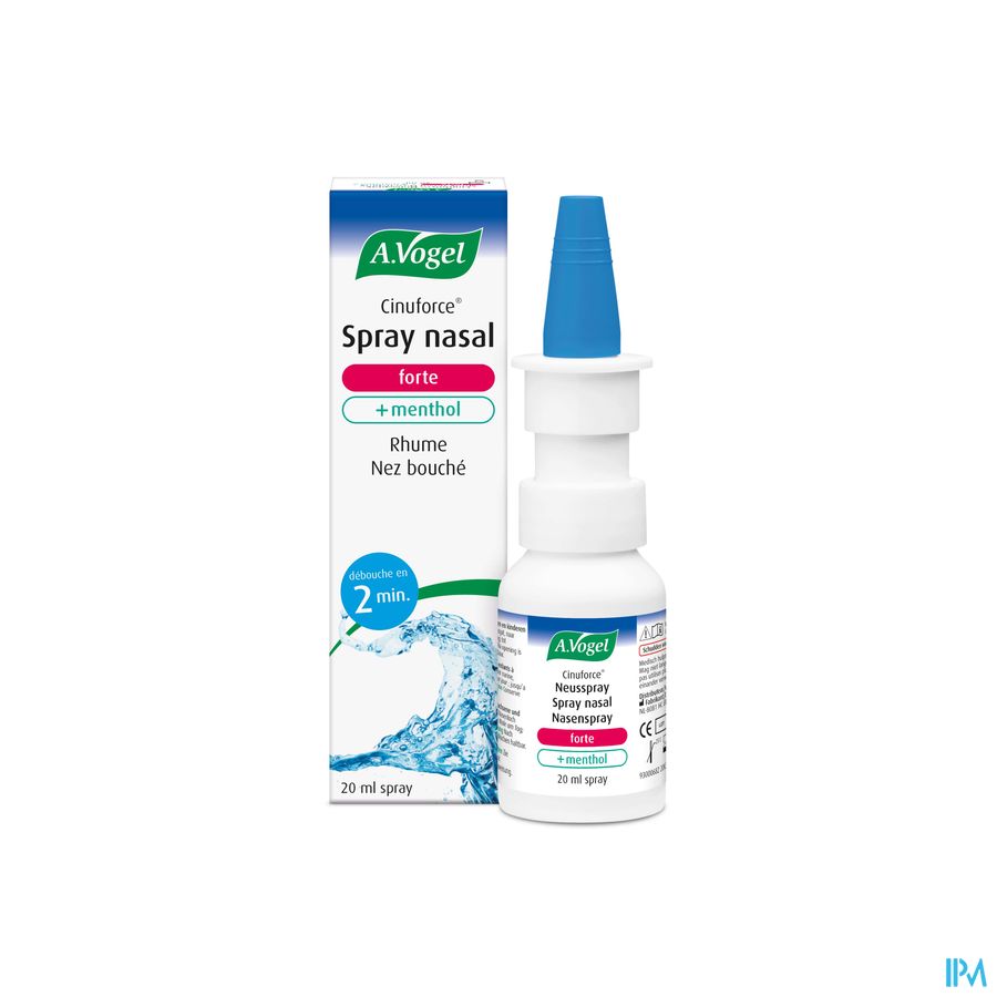 A.Vogel Cinuforce Spray nasal forte + menthol 20ml