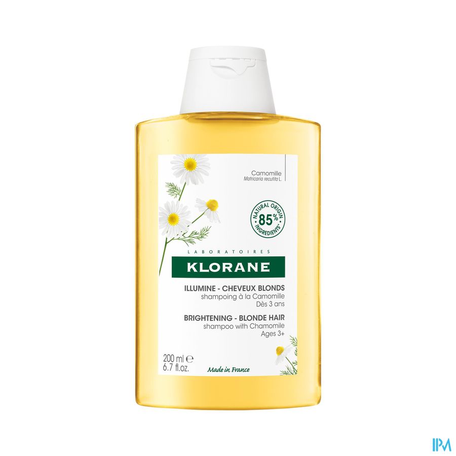 Klorane - Shampoing à la Camomille - Illumine - Cheveux blonds
