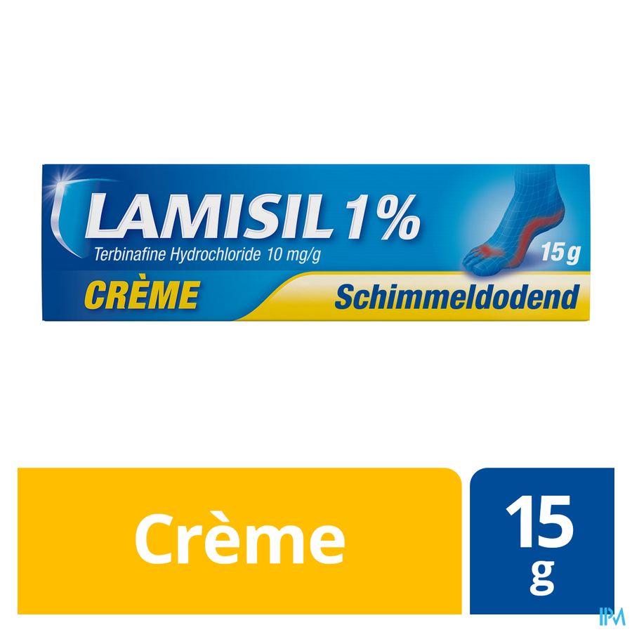 Lamisil Creme 1% Tube Lamine Aluminium 15g